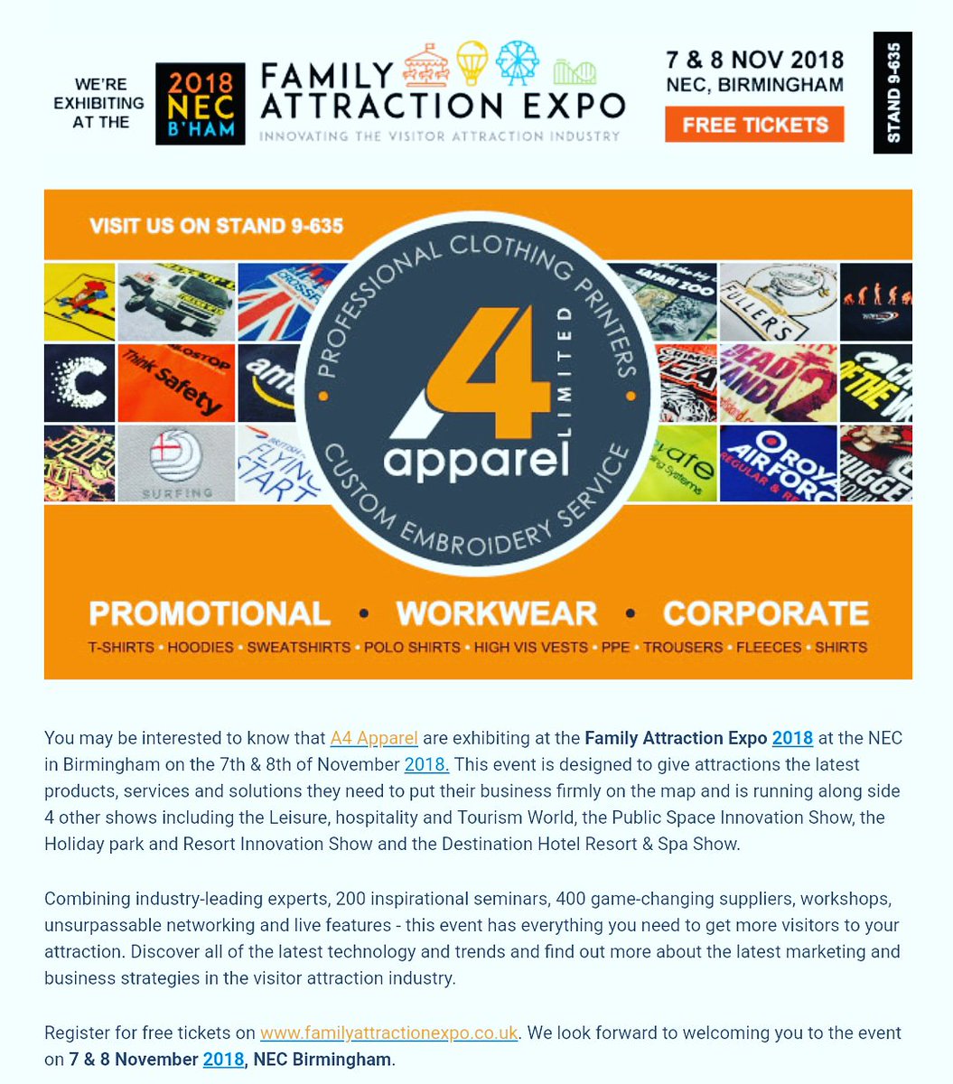 A4 Apparel tweet media