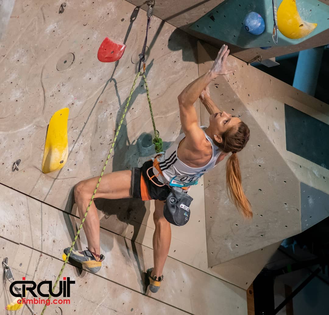 Semi-finals are set at #IFSCwc Kranj! 26 women advanced to the next round, including veteran Mina Markovic. Tune-in for the LIVE show at 20:00 GMT+2 (local) at ifsc-climbing.org! #SlovenijaPleza