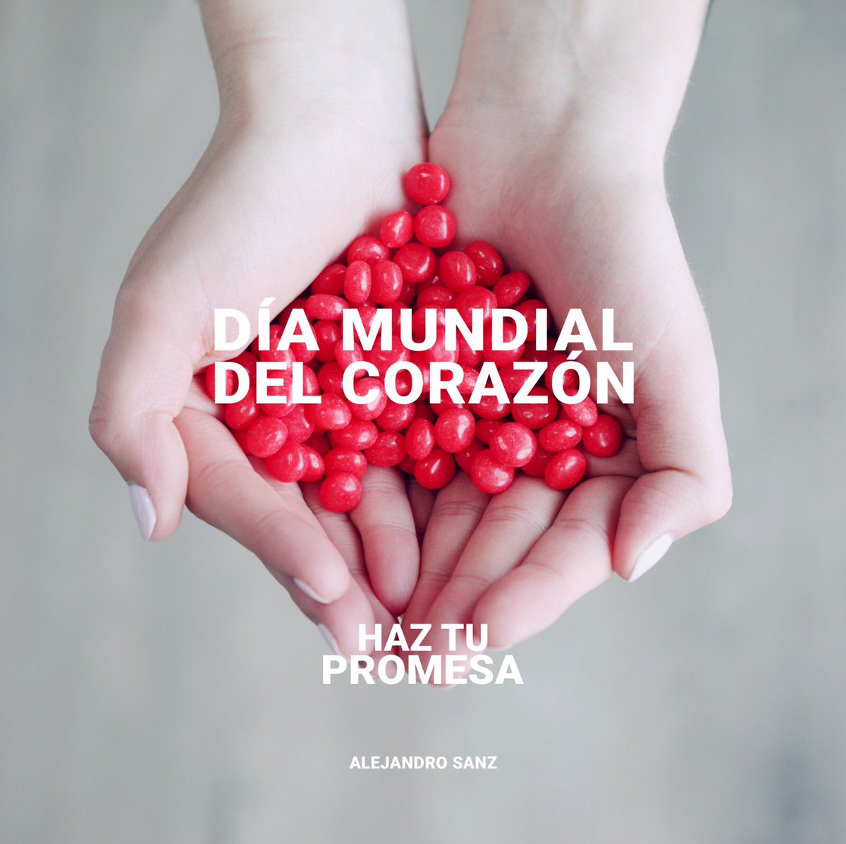 AlejandroSanz's tweet photo. Hoy y siempre, cuidemos el motor de nuestro cuerpo. #DíaMundialDelCorazón #HazTuPromesa
//
Today and always, let's take care of the motor of our body.
//
Hoje e sempre, vamos cuidar do motor do nosso corpo. https://t.co/ncplXiHa9G