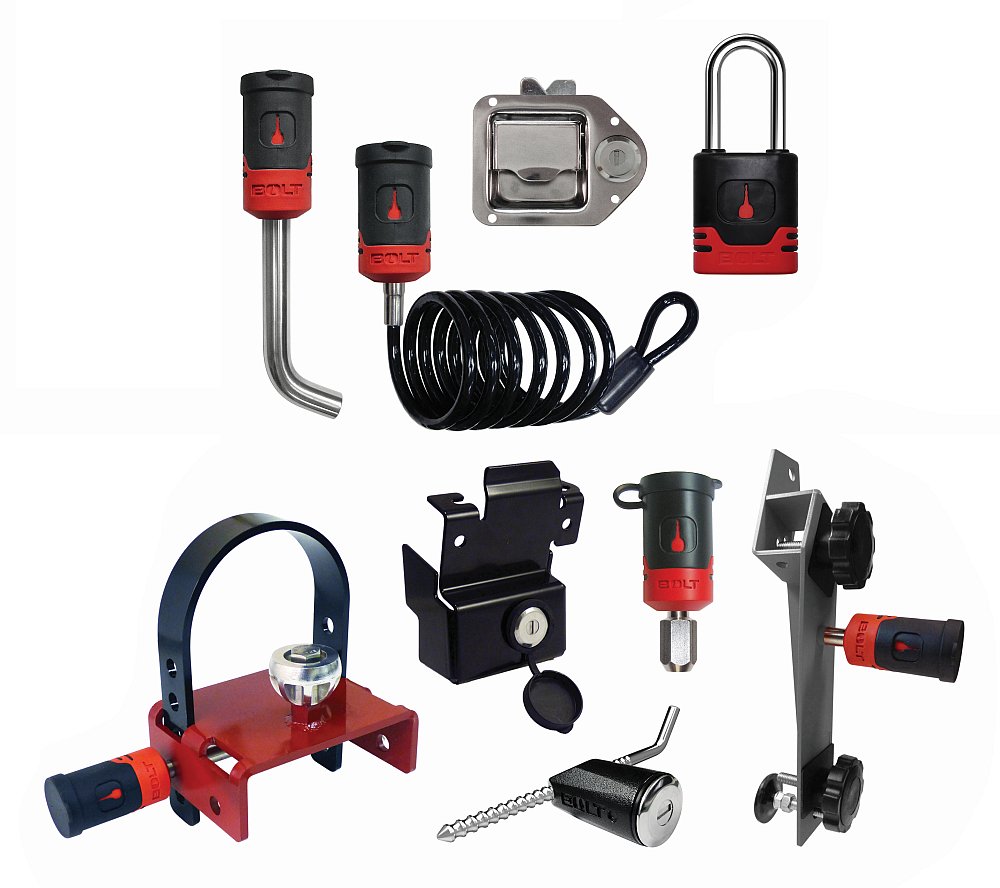 McCulloughPR's tweet image. At the @OffRoadExpo? @BOLTLock is at booth 4135! @BOLTLock  secures everything from trailer to rooftop mounted valuables with just one key - your ignition key.  Stop by and check them out or go to boltlock.com.
#onekey #BOLTLock