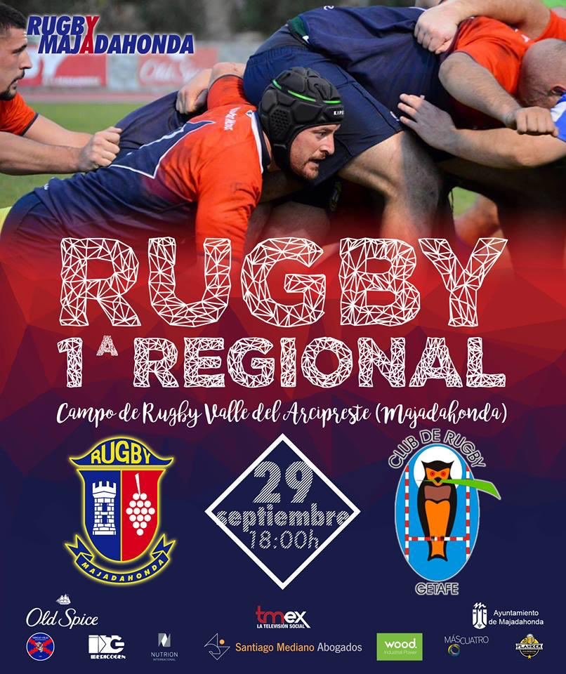 En cinco minutos (18:00 H) Empezamos!  No te pierdas nuestra retransmisión en directo del  partido inaugural de 1ª regional masculina CR Majadahonda contra Getafe CR #rugby youtu.be/unezxWTiQ6Q vía <a href="/YouTube/">YouTube</a> <a href="/DHIberdrola/">LigaIberdrolaRugby</a> <a href="/CRMajadahonda/">CR Majadahonda</a>