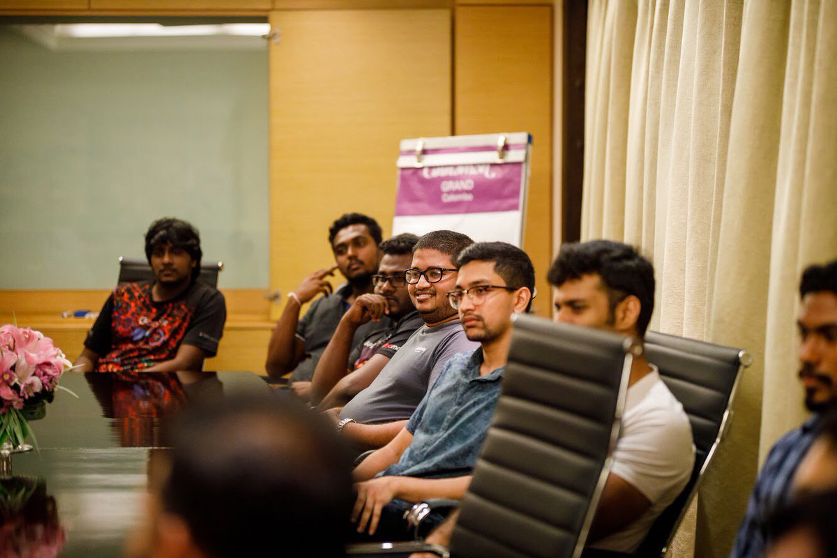 After the Blockchain Sri Lanka 2018 conference, we held a Meetup at the hotel with developers interested in learning more about $Zap and #Oracles with <a href="/nickspanos/">Nick Spanos</a> and the team.