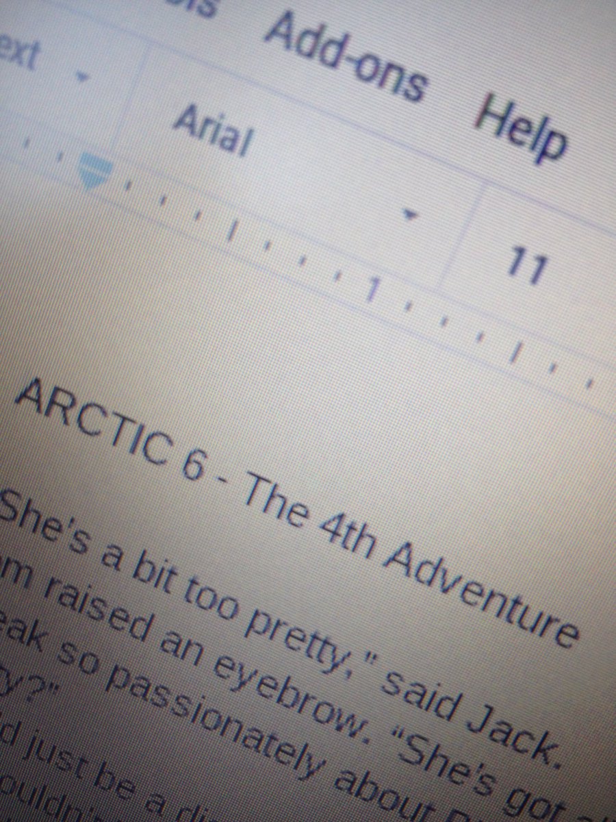 CTFurlong's tweet photo. #Amwriting #ARCTIC6 Which character will narrate this one? https://t.co/QbnwwDvdDc