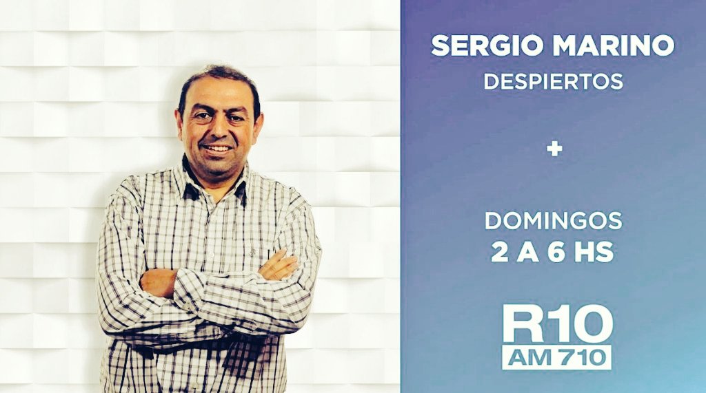 Hoy a la madrugada estaré tocando en el programa #Despiertos #R10 con #SergioMarino. Los invito a sumarse y vivir una noche de sábado a puro folklore.

Adelanto exclusivo de la grabación del disco del 13 y 14 de Octubre en el Teatro Sony.tuentrada.com/teatrosony/Onl…