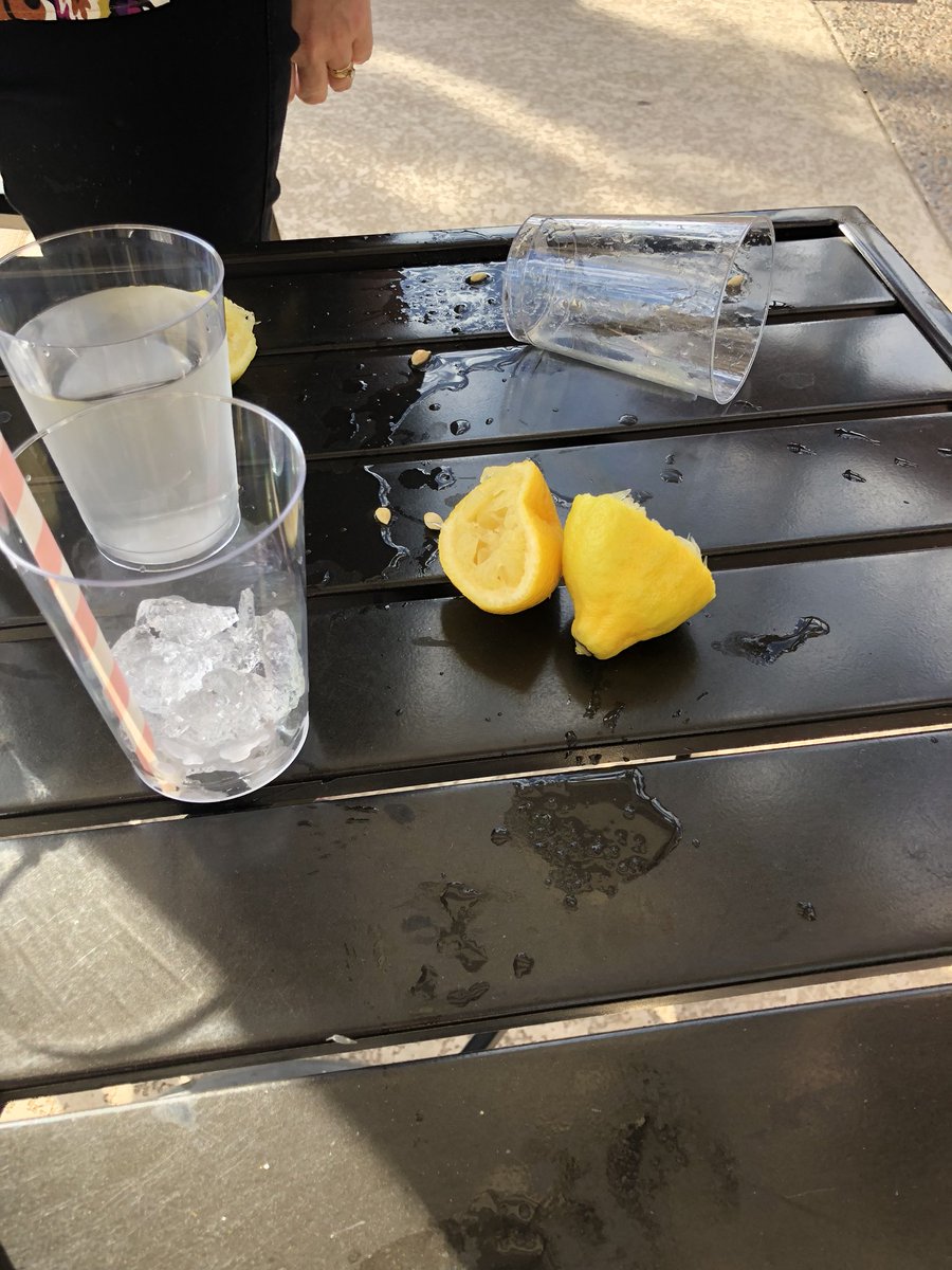 nodooley's tweet photo. When life gives you lemons...make lemonade. 🍋 @lisa_simm @MCSDAngeanette @djsharrington @DanicaLKelly #NCCEChat #IamNCCE https://t.co/BkKqPQttJq