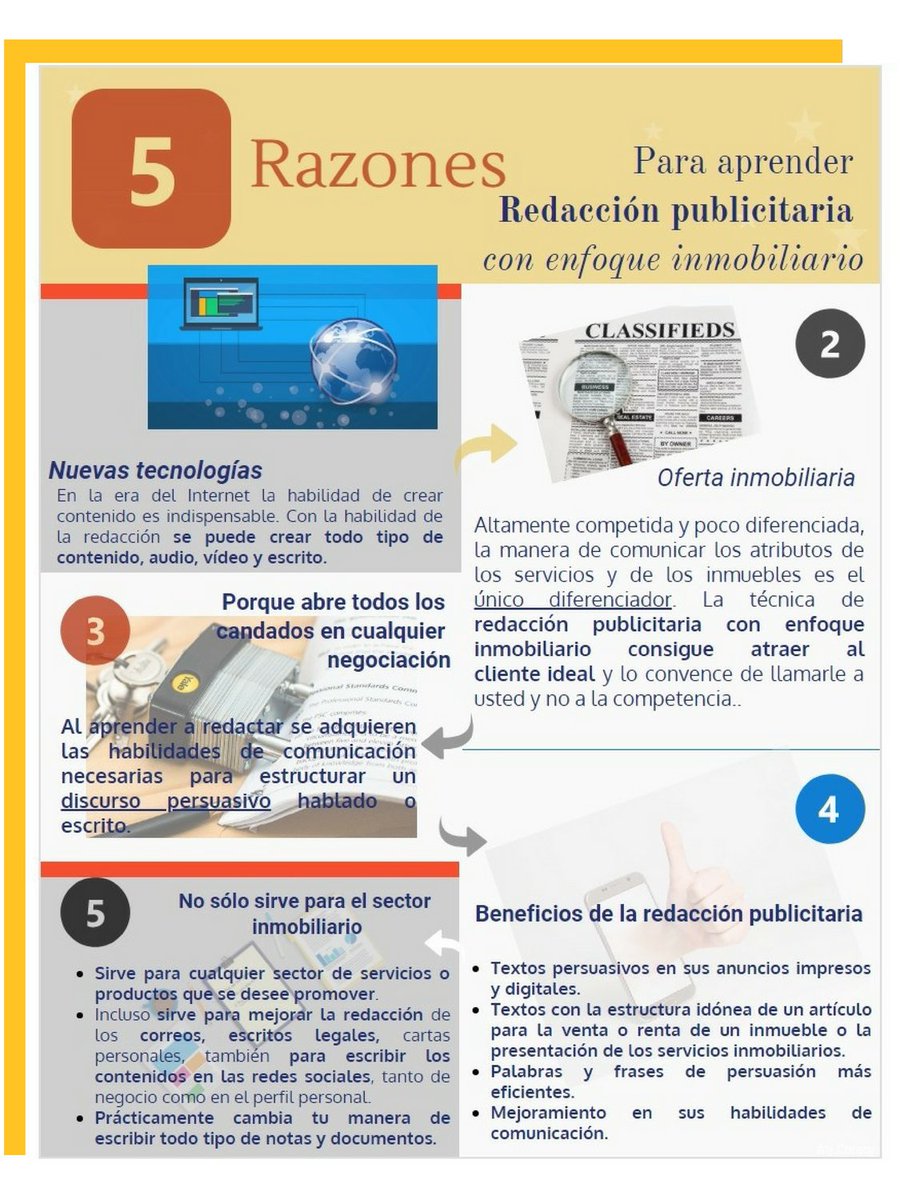 CoranyPropiedad's tweet photo. ¿Por qué necesitas aprender la redacción publicitaria con enfoque inmobiliario? Aquí te lo digo... https://t.co/8DHFgsSCWS
