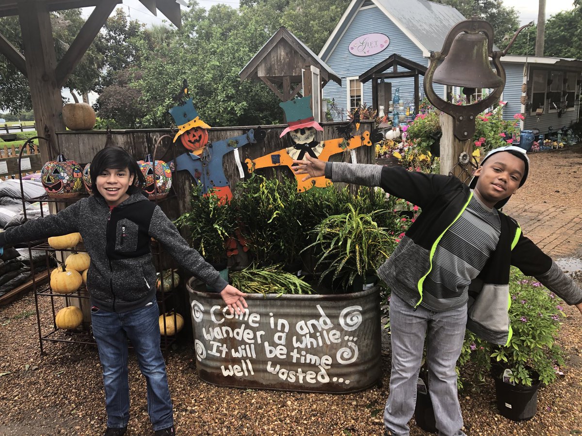 Thank you ECHO club sponsors @alief_middle Mrs. Henderson & Ms. Raeon for a great trip to EnchantedGardens nursery! Pics of AMS garden coming soon! #aliefmission