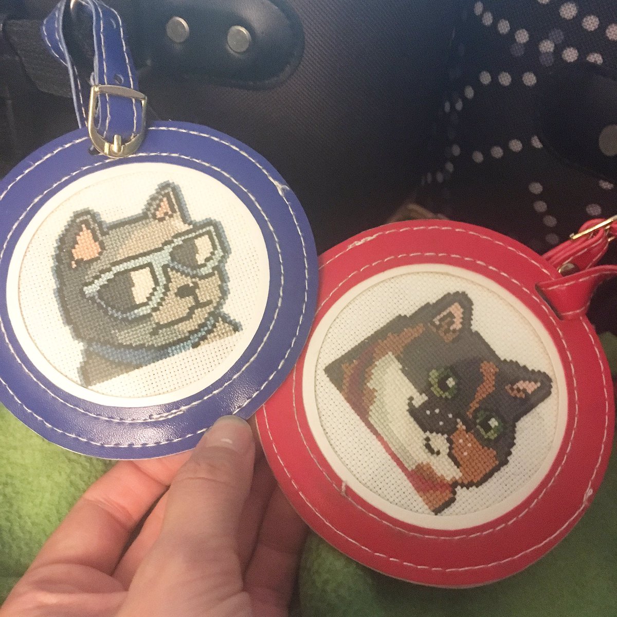 kwarning9's tweet photo. Luggage is out! Just gotta pack tonight!!! #twitch #emoted #crow #tomservo #crossstitch #crossstitching #crossstitcher #crossstitchersofinstagram #crossstitchpattern #twitchstitch #pixelstitch #sewbeit #knottybynature #8bitstitch https://t.co/N9wz8vIoE6