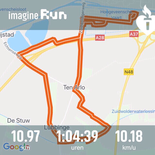 edwinfroma's tweet photo. Mijn eerste @theimaginerun zit erop 😃 #shareeverystep https://t.co/Y4vf41xHZx