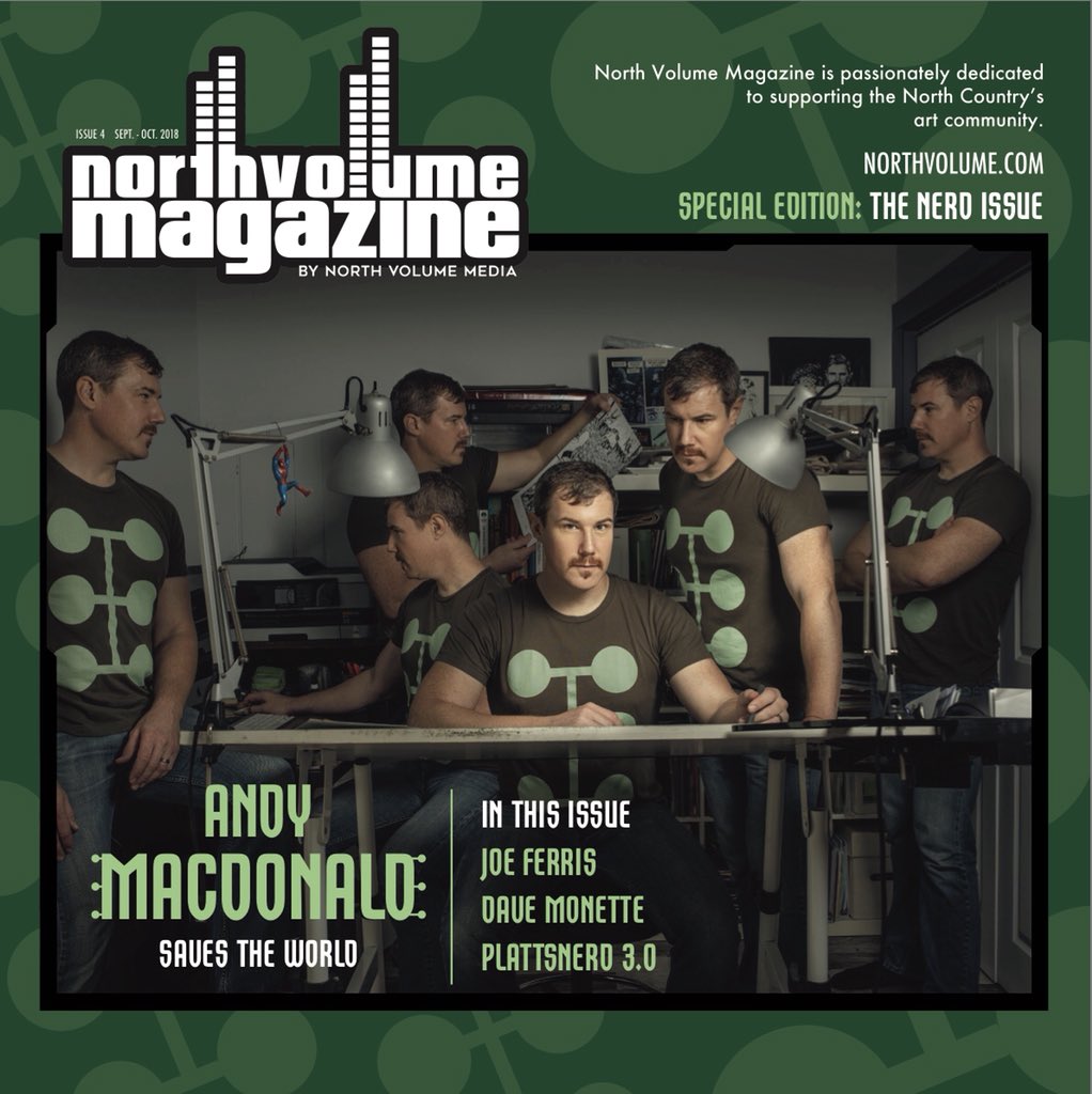 d_battinelli's tweet image. Had the pleasure of creating this image of artist Andy MacDonald for North Volume Magazine. I shot the images for the composite at his studio in Hudson, NY. Andy and his team have brought back Marvel’s Multiple Man to comics!! @andymacdeez @Kinberg #multipleman #marvel