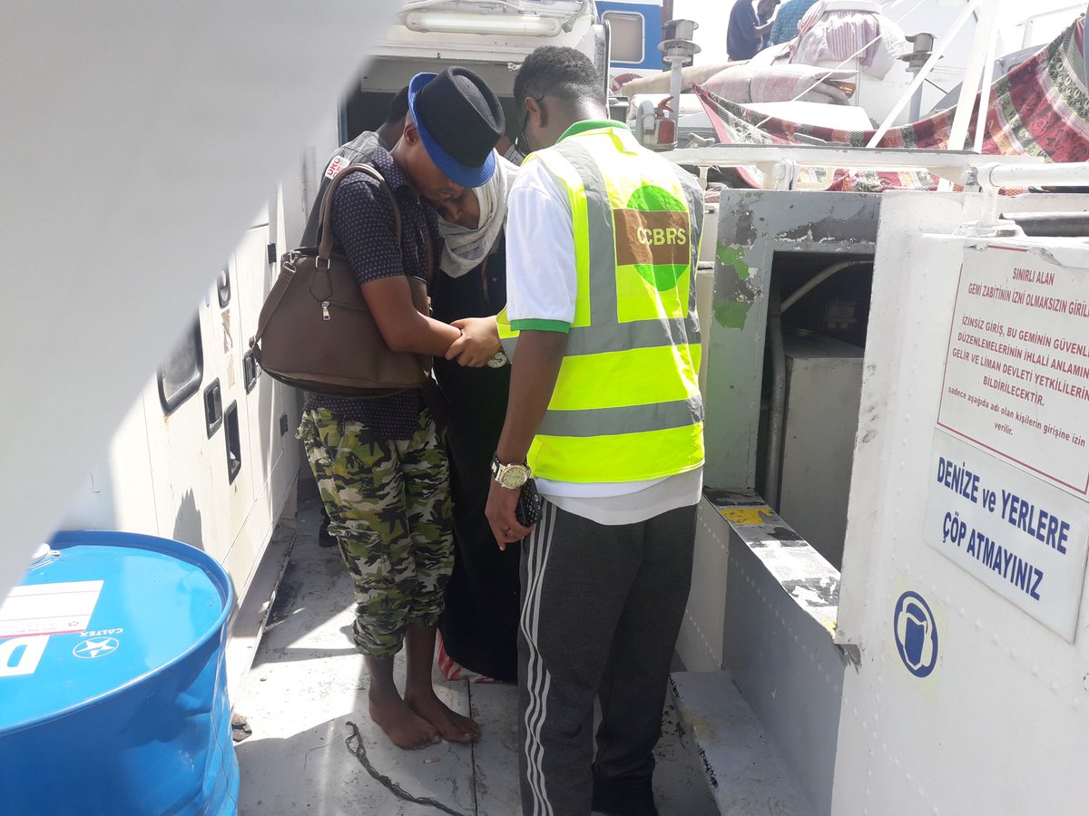 ccbrs5's tweet photo. CCBRS SWs in the Special Needs Desk at Berbera Refugees Reception Centre provides early identification, PSS, information, and assessment for refugees, asylum seekers and returnees people from Yemen arrives in Berbera. CCBRS SWs are always available 24/7 days a week. https://t.co/UVAzERJ8Ad