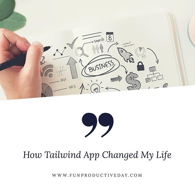funprodday's tweet photo. How Tailwind App changed my life. Pinterest tips #pinterest #tailwind #tailwindapp #pinterestscheduling #pinterestscheduler #autopinning https://t.co/HadzUzRSH3 https://t.co/8Vtqjd7a1T