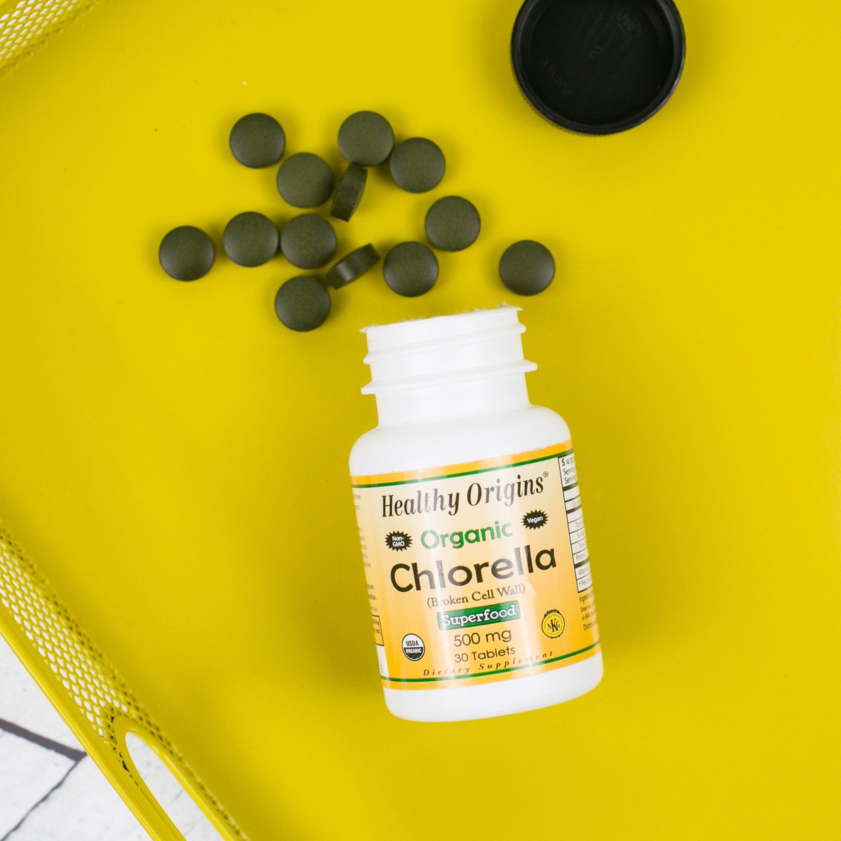 RosehiveBox's tweet photo. Healthy Origins Organic #Chlorella is grown in environmentally controlled ponds to ensure that the algal quality is never compromised. It is is non-GMO, non-irradiated, toxin-free and alfatoxin-free! All the things you’ll want to look for in a Chlorella #supplement. 🌿 https://t.co/vXlJRa3TXv