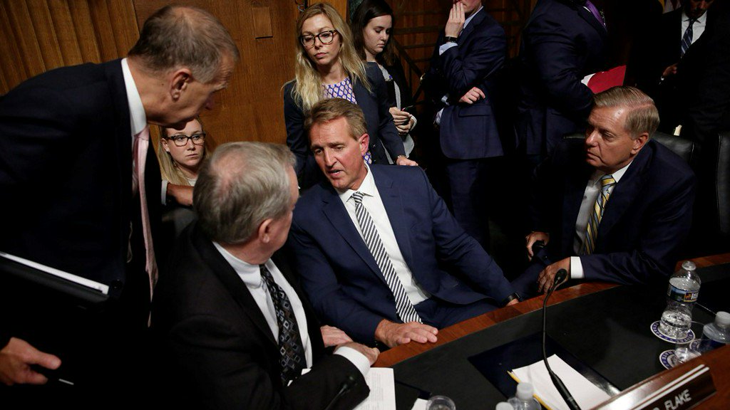 kare11's tweet photo. What just happened? A breakdown of the Brett Kavanaugh committee vote https://t.co/VOjvdmuVD4 https://t.co/y6Vz2XBiAn