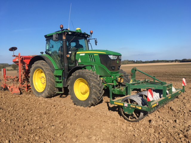 BenBurgessAg's tweet photo. We've been out drilling with the John Deere 6 series! #JohnDeere #DoMoreGuaranteed https://t.co/e7XmAuYqJZ
