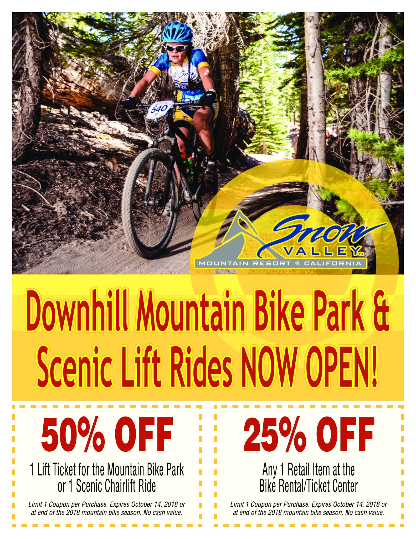 snow valley mountain bike park