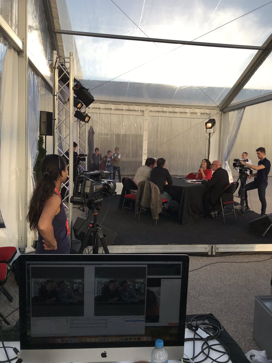 Dernière émission en direct du #FIFFH pour la cérémonie de clôture du festival ✌️