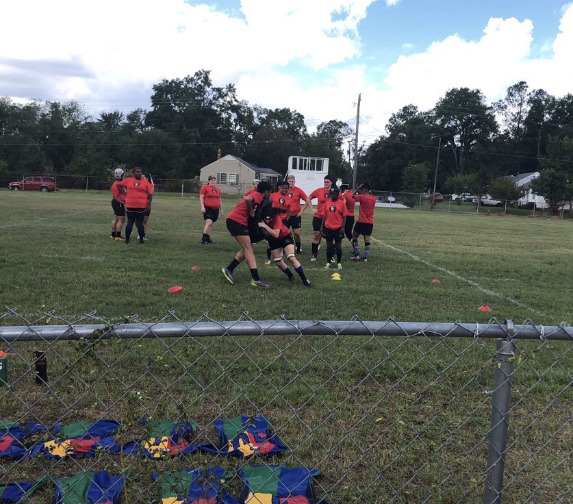 AHWRFC's tweet photo. Quins Deuces are in Augusta today for a motley matchup v. Charleston/Augusta (Charleston forfeit). Itβs a hot one, but itβs gonna be good for #WorkingThePattern. Letβs get it, Deuces! #DFWA #YoncΓ© https://t.co/fMMiV88UXb
