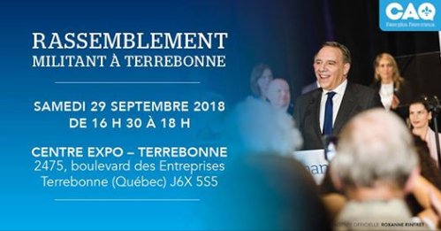 CAL_Joliette's tweet photo. Nous y serons!
#Joliette #Terrebonne #Lanaudière #MAintenant #CAQ2018 #élections2018 #Québec2018 #Elex2018 #polqc #assnat https://t.co/wrdCDiWVKi