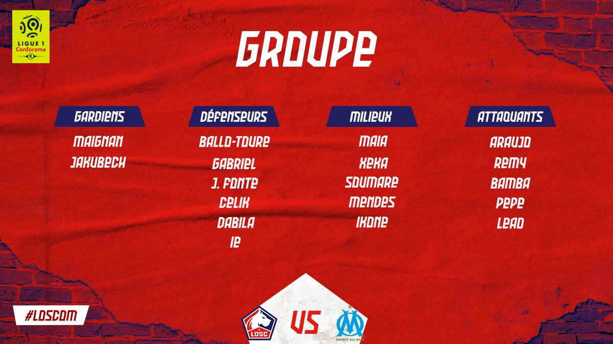 Maillot Domicile LOSC Rui FONTE Maillot Domicile LOSC Rui FONTE