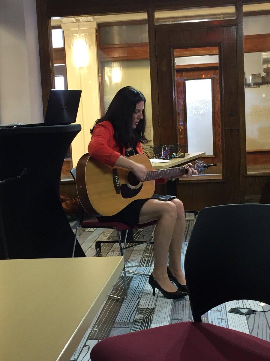 OmtaVolunteer's tweet photo. What a great workshop @ONmusictherapy! I got to learn so much about using music with various #SelfCare techniques/tools and I can’t wait for the next one! #ContinuingEducation https://t.co/jdBB8mnZWn