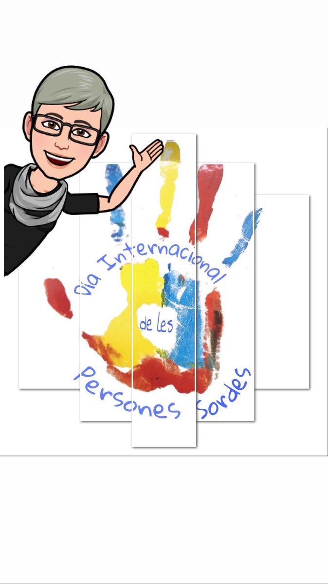 AmparoDomingo9's tweet photo. El Día Internacional de las Personas Sordas visibilizamos la riqueza de nuestra cultura sorda!

Feliz día Internacional de las Personas Sordas! #DIPS2018 #DiaInternacionalDeLasPersonasSordas #diainternacionaldelespersonessordes #lenguadesignosincluye 🤟🏼🖐🏼🙌🏼👋🏼 https://t.co/YHUqaCS5cU