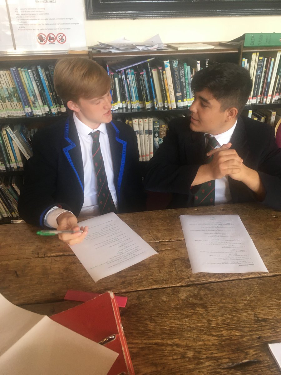 Ty_Ddewi's tweet photo. Oli and Will hopefully winning the house history competition! https://t.co/Skcq72zpep