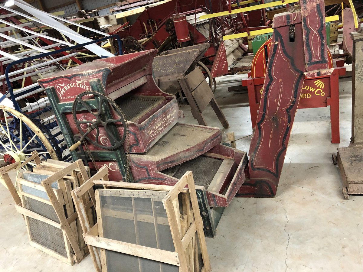 Seed cleaning equipment has come a long way baby