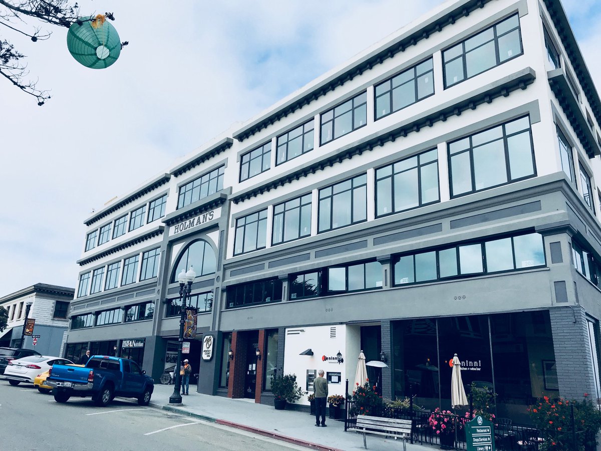 Chasing deals in Monterey.  Historic Holman department store , #adaptivereuse , now luxury residential with pano ocean views. #ForSale.