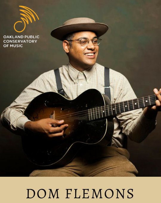 opcmusic's tweet photo. TODAY! Dom Flemons: Black Cowboys, Live at OPC! Check our our newsletter for more info! #CatchTheVibe #OPCmusic #eNews https://t.co/A02oCxKOix https://t.co/jciUBCuoC5