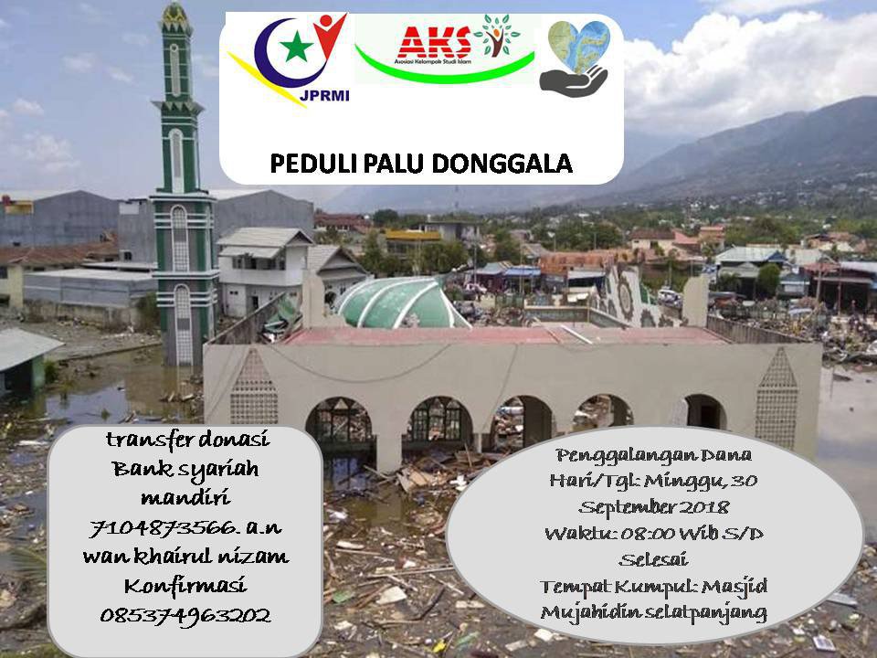 aksimeranti's tweet photo. Siapkan infaq terbaik #AKSI #peduliPalu https://t.co/sBqc3Q4loE