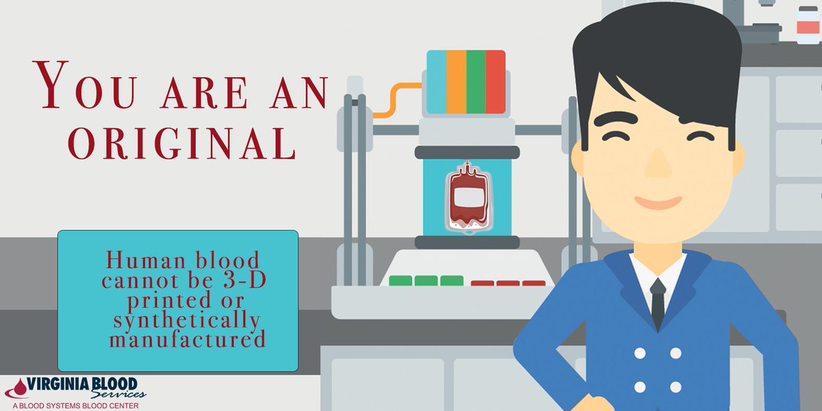 #Didyouknow? 💡Nothing can replace your life-saving donation. Every time a patient needs blood, it must come from a blood donor. Our blood is truly unique, and cannot be re-created using modern medicine.