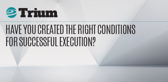 TheTriumGroup's tweet image. C-teams often spend more time creating a strategy vs. setting the right conditions for successful execution. Learn more about how we evaluate your readiness to execute. bit.ly/2NOfybR

#executionreadiness #strategyexecution #teamperformance