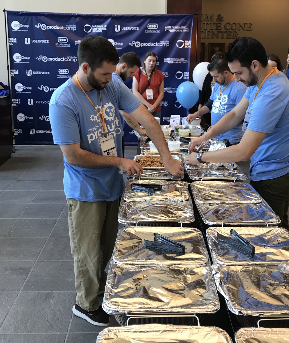 Great time to Learn and Grow at Product Camp Nashville today!  #PCN18