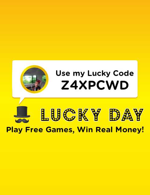 StigerApril's tweet image. With @LuckyDayApp, every day is a chance to win real money and prizes by playing FREE games! Use my Lucky Code 'Z4XPCWD' to get started luckyday.app.link/IKMCICqZBQ
