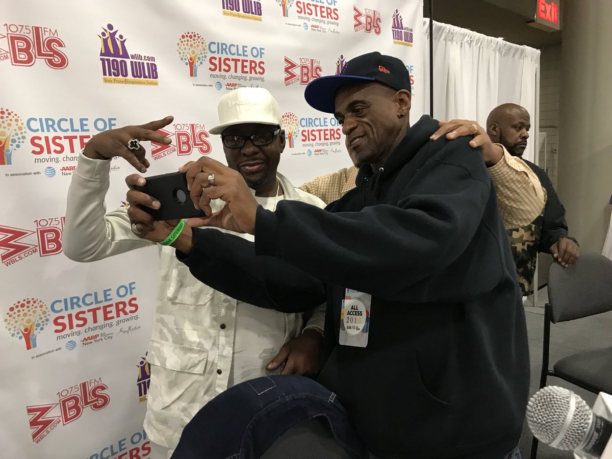 WBLS1075NYC's tweet photo. Selfie time with @bugsybuggs @KingBobbyBrown and @KoolDJRedAlert in the back! ๐
#majorworld
@visitMajorWorld https://t.co/7vWZrYcZWh