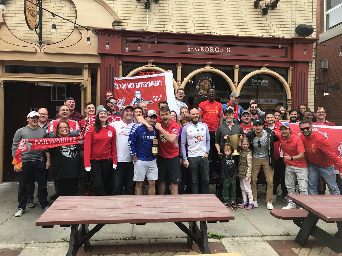 As ever great to see <a href="/LFCMKE/">LFC Milwaukee</a> and <a href="/CCScousers/">Cream City Scousers</a> come strong. #MyPLMorning