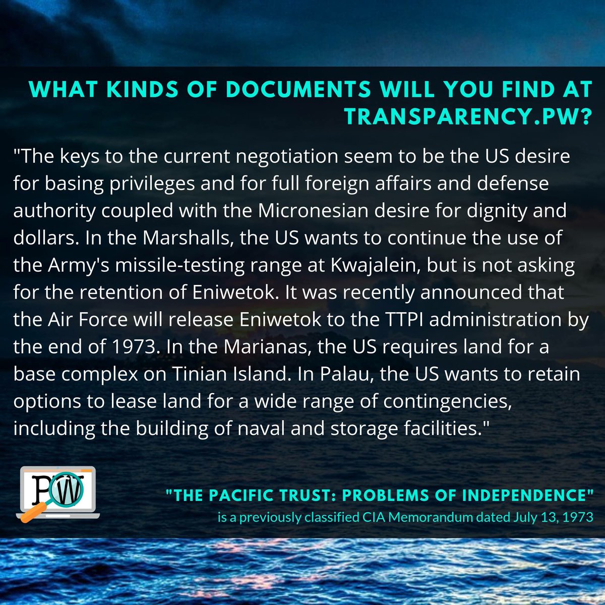 sha_merirei's tweet photo. As Palauans the world-over celebrate our Lovely Republic’s 24th year of inDependence... A brief message about our history and #TransparencyPW 🇵🇼
#palau #palauan #belau #belauan #merireimedia #hontoroots #rockislandroots #knowyourroots https://t.co/UhPxaKJcuK