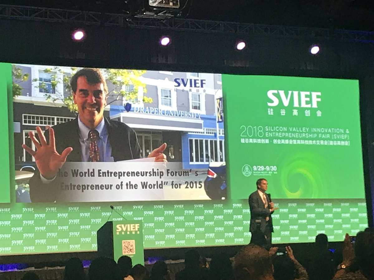 Turing_Net's tweet photo. Tim Draper speaking at #SVIEF2018, holding strong faith that #blockchain is the future, and #decentralization is a must. @TimDraper #innovation #entrepreneurship #AI https://t.co/15ssWjwpR9