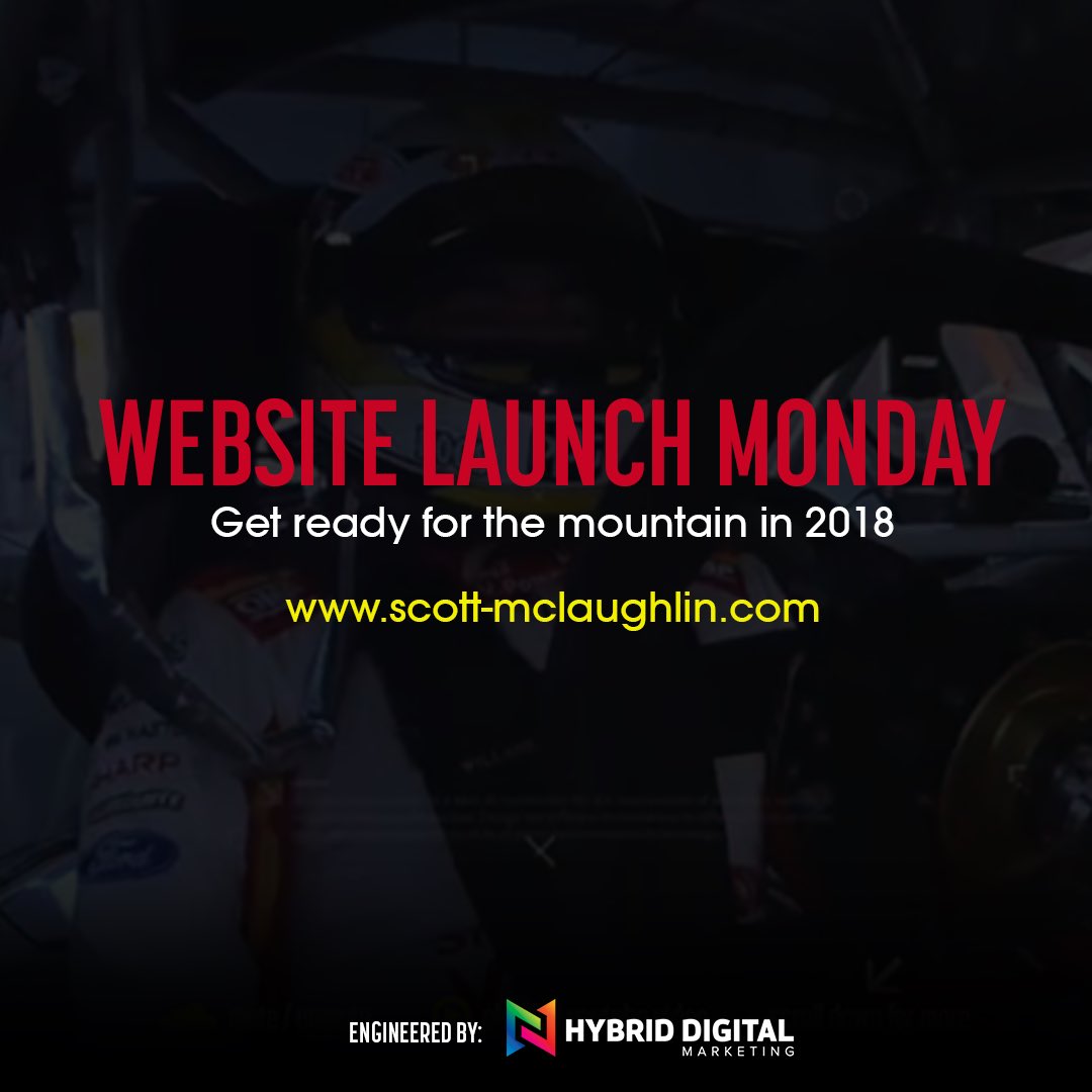 Excited to launch my newly revamped website by <a href="/hybriddigitalau/">Hybrid Digital Mktng</a> tomorrow! Stay tuned.. 

scott-mclaughlin.com

#VASC