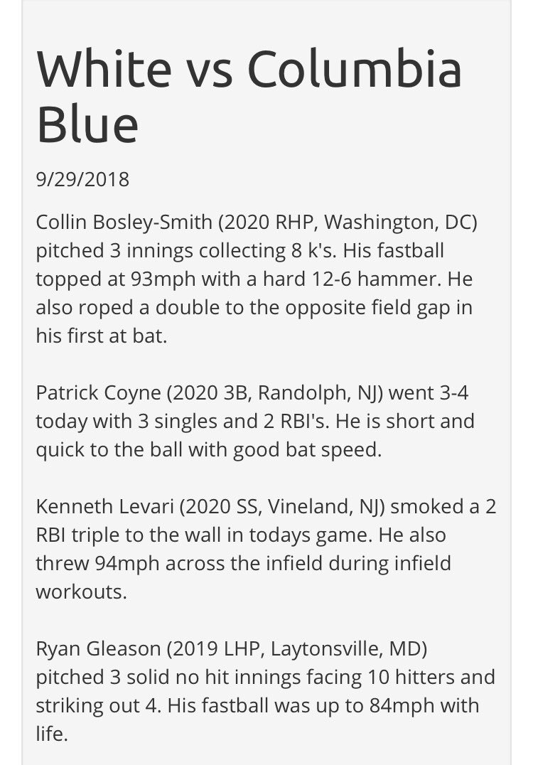 Wilson Baseball (WilsonVBaseball) Twitter