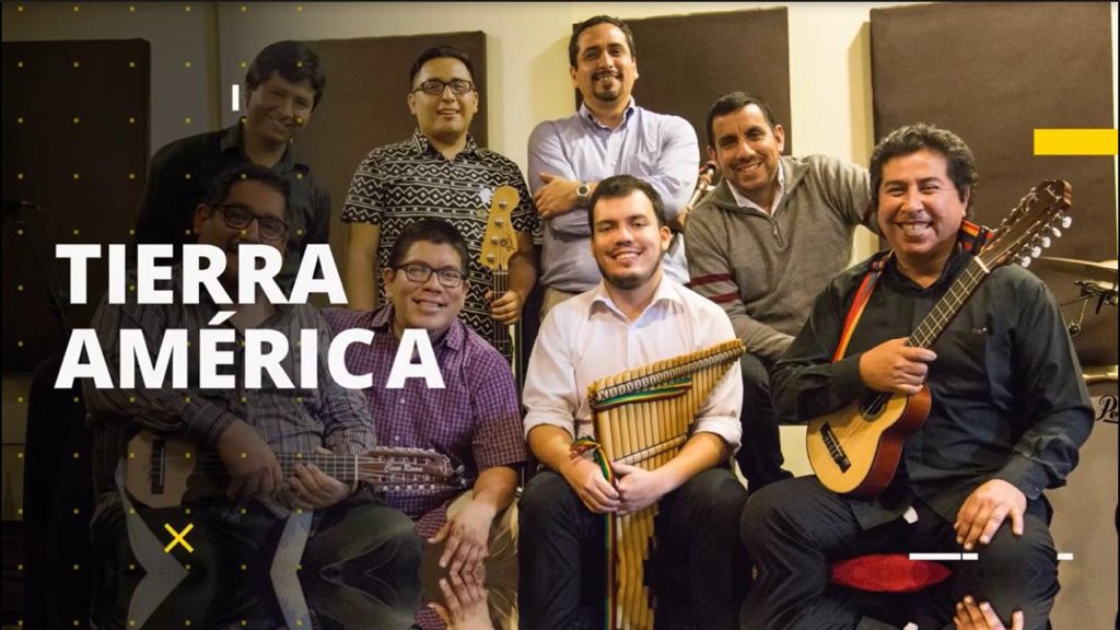 vexpresa's tweet photo. Les presentamos a la #BandaDelMes: Tierra América. Ellos son una banda andina que decidieron apostar por ritmos propios de la música  latinoamericana. 🥁 
Click aquí: https://t.co/IgqZLb2Tmh https://t.co/BEyi82OEvE