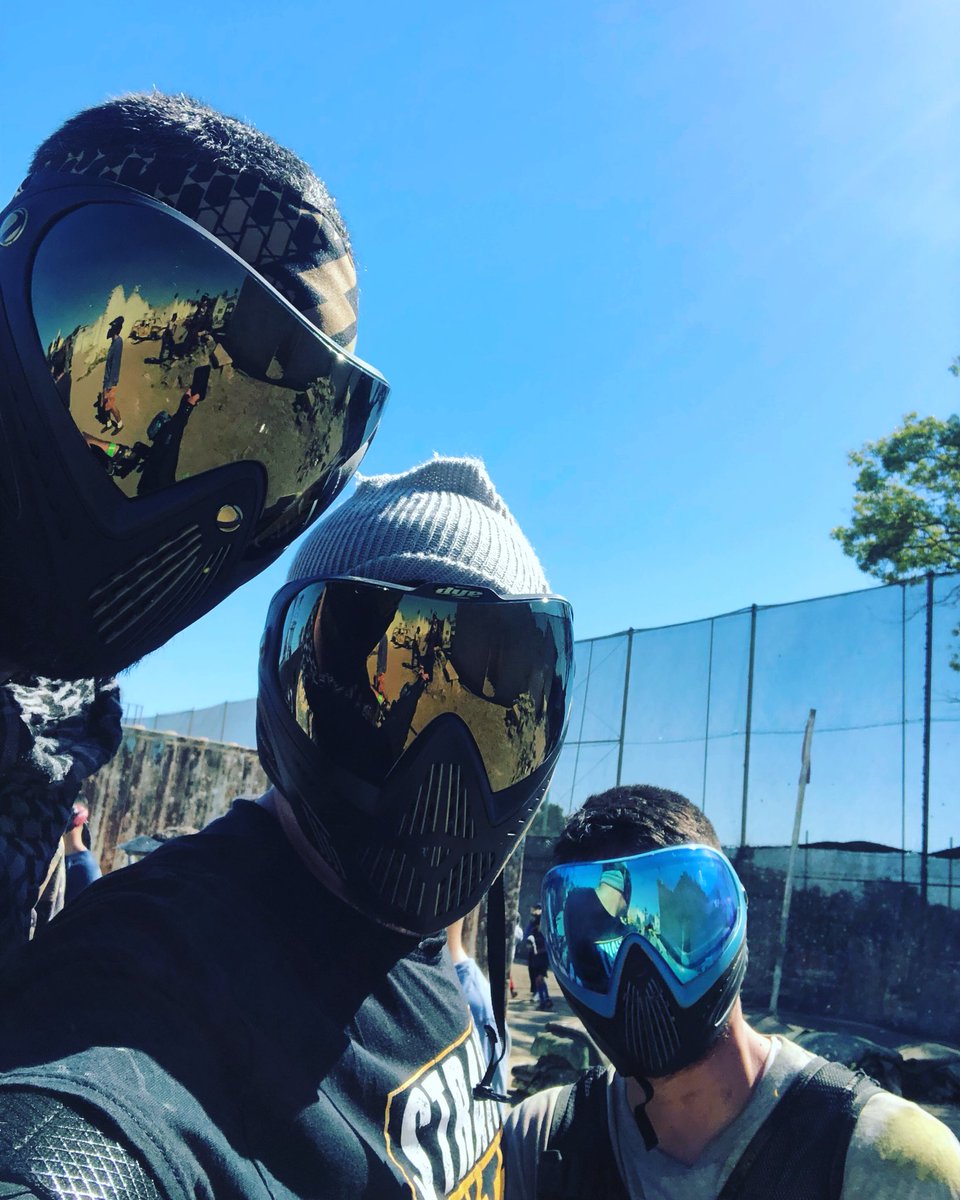 Saturday is for PAINTBALL! 

🔵🔴⚫️⚪️

#Paintball #Dye #PB