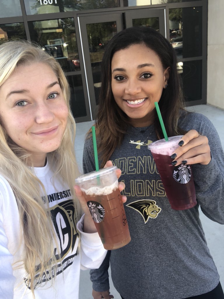 AllysonClancy's tweet photo. Starbucks on campus keeps us going! #LU4LYFE https://t.co/hTvEnVTLVI