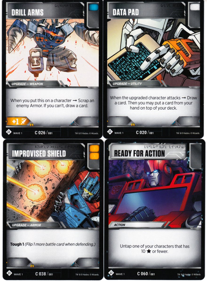 There are 4 commons, 2 uncommons, and 1 rare battle card per pack. The rare card in this one features Atomizer from More than Meets the Eye #48, by @hayatoron! There are 4 commons, 2 uncommons, and 1 rare battle card per pack. The rare card in this one features Atomizer from More than Meets the Eye #48, by @hayatoron!