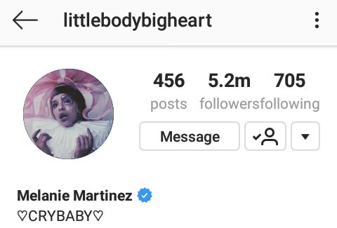 LoveSupportMel's tweet photo. Melanie just reached 5.2 million followers on Instagram 🤗💕 #MelanieMartinez https://t.co/LBPd1y1Au8
