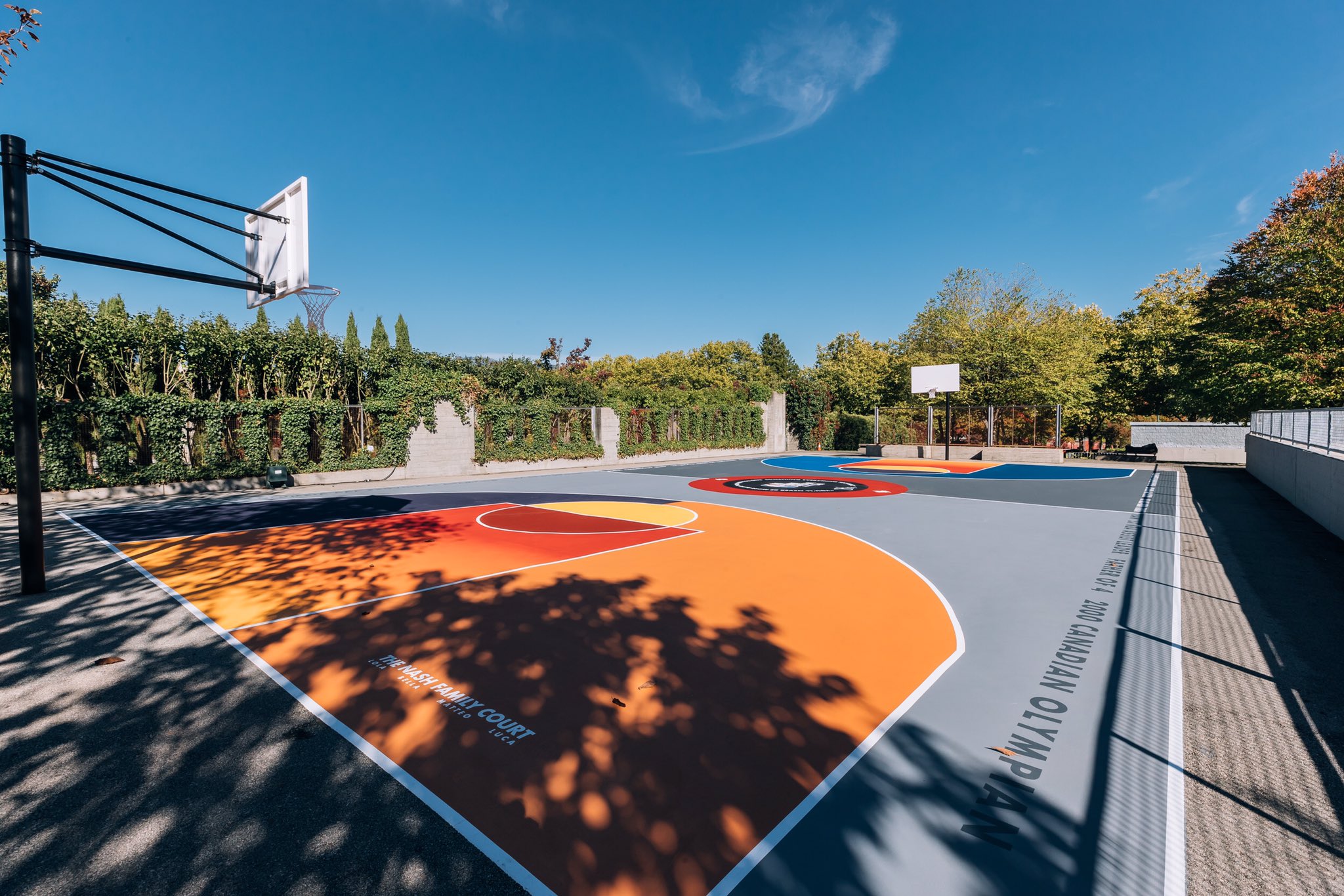 Outdoor Mini Basketball Court Size
