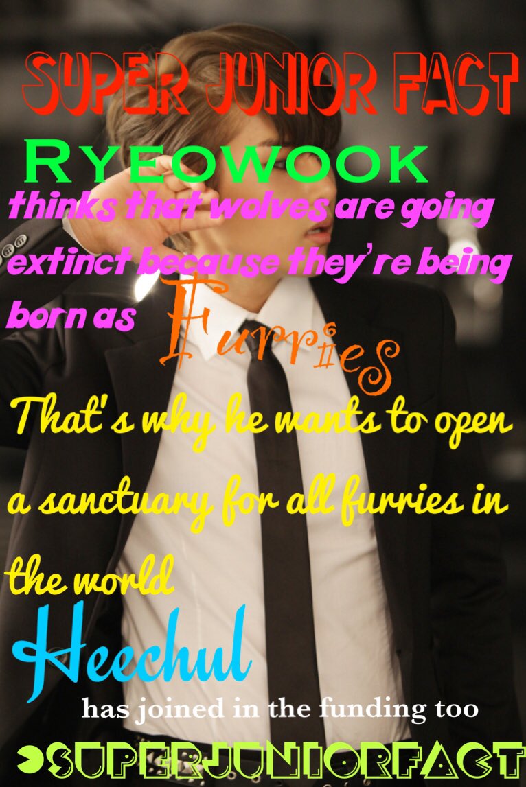 SuperJuniorFact's tweet photo. #ryeowook #superjuniorfact @SJofficial https://t.co/1wgopvdnZW