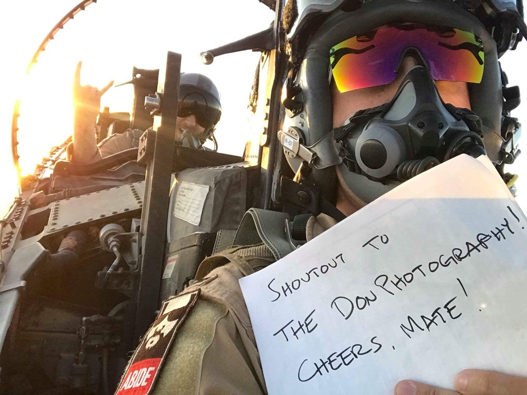 THE_DON_TOG's tweet image. When my good friend advertises 
‘The Don Photography’ from the coolest place ever - The cockpit of an F-15 🤘🏻😎🤘🏻

#SoundOfFreedom #Eagledriver 
@THE_DON_TOG 

the-don.org