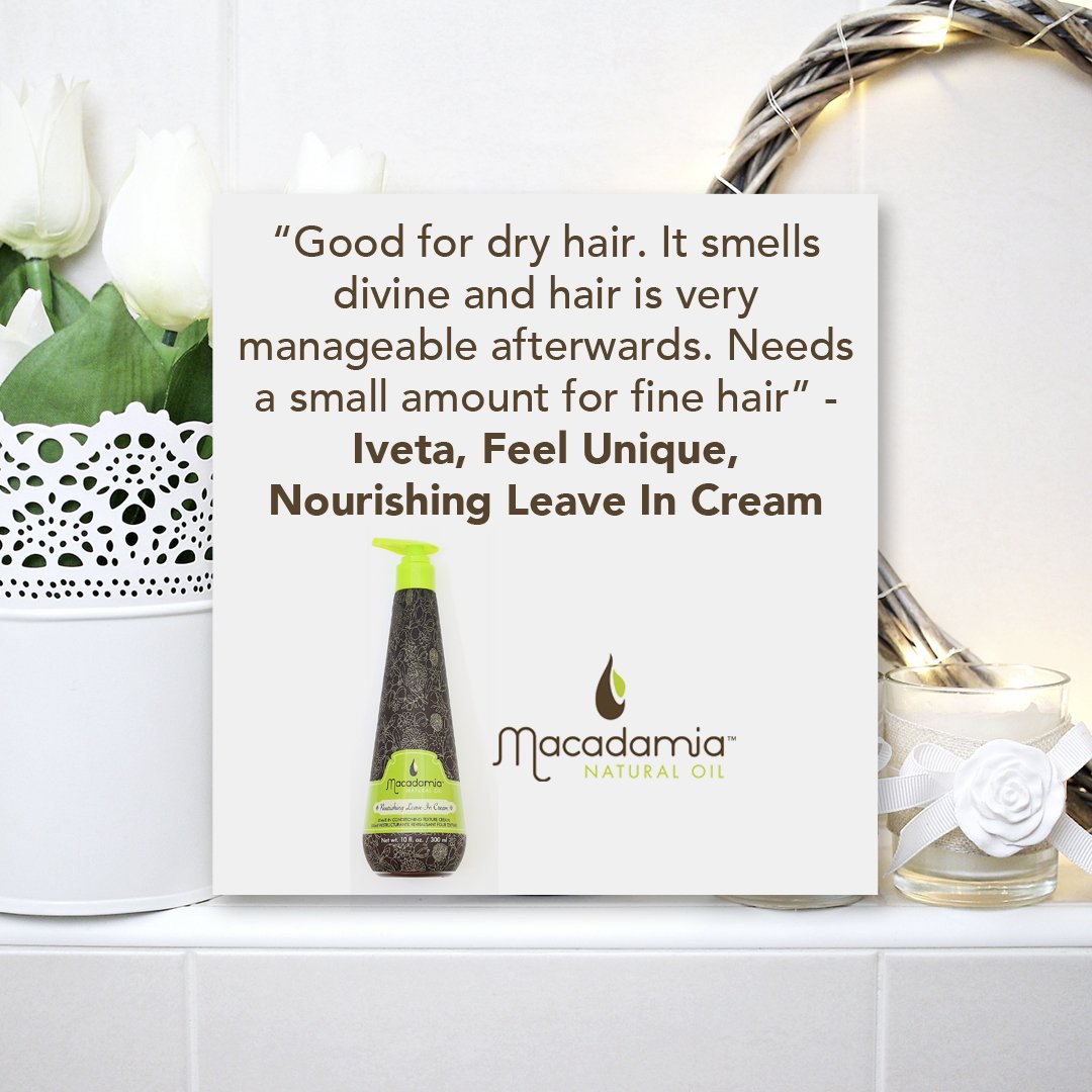 macadamiaoiluk's tweet photo. We 💚 your feedback! 

Visit @lookfantastic &amp; @feelunique to read some of our wonderful customer reviews! 🙋💁 

#MyMacadamiaOil #Haircare #Relaxation #Curly #Curls #Macadamia #Argan #Natural #NaturalHair #CurlyHairDontCare #TressToImpress #HairOfInstagram https://t.co/PZ71A0m6KI
